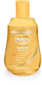 SHAMPOO HIPOALERGÉNICO HUGGIES CUIDADO CLARO 250  ML.