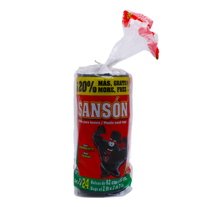 BOLSA PARA BASURA SANSON ROLLO GRANDE  62X 80 1  PZA.