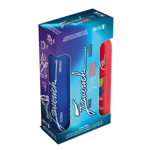 VODKA ZAVERICH 2PACK PREMIUM + RED BERRY 2  PZA.