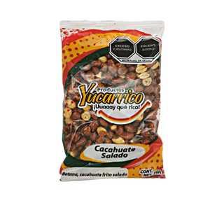 CACAHUATE YUCARRICO SALADO BOLSA 250 GRS 250  GR.