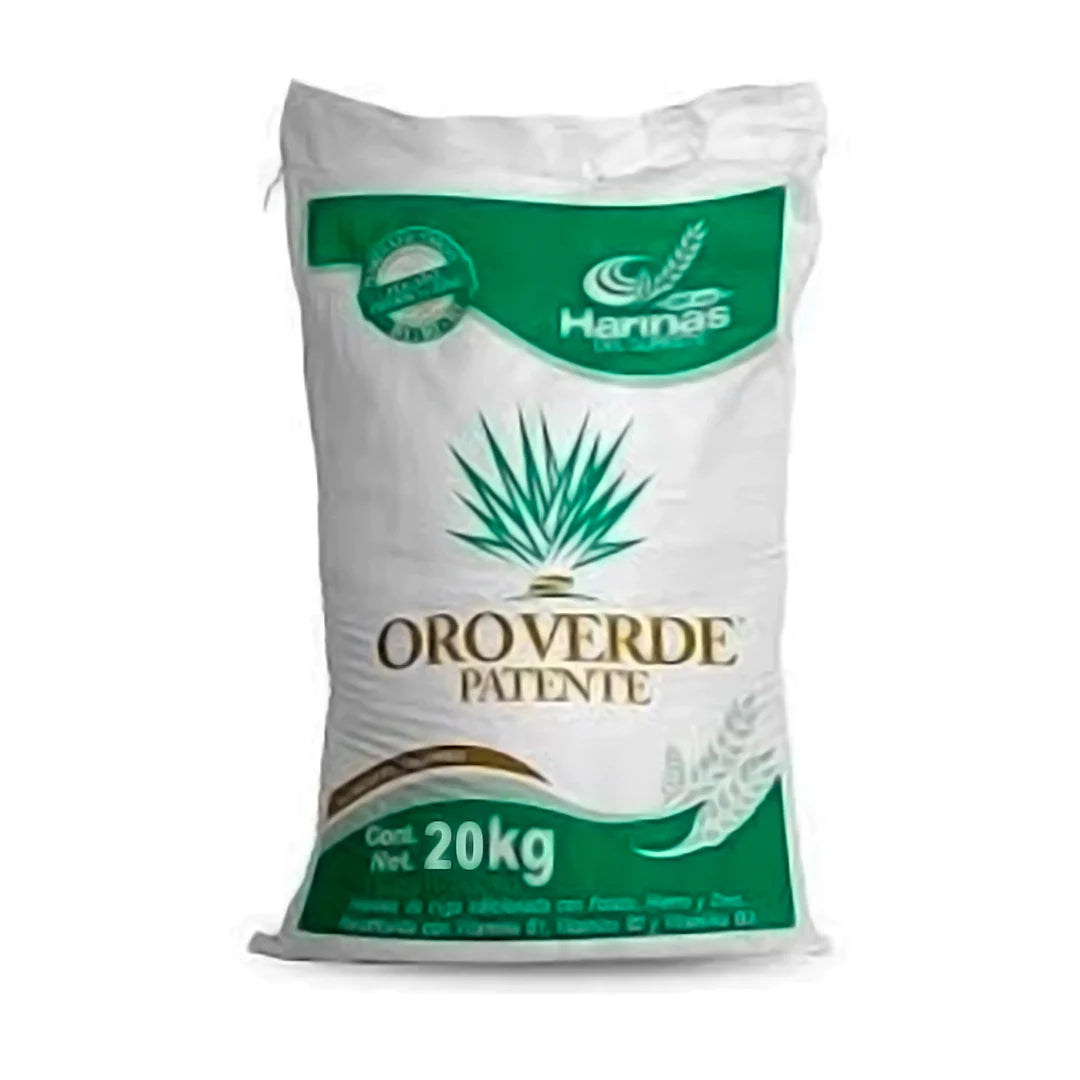 HARINA ORO VERDE DE 20KG 20  KG.
