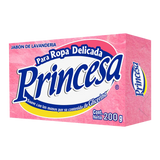 JABON DE LAVANDERIA CON SUAVIZANTE ROSA PRINCESA 200  GR.
