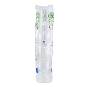 VASO 8 GREEN FANTASY BIODEGRADABLE 50  PZA.