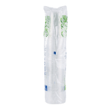 VASO 8 GREEN FANTASY BIODEGRADABLE 50  PZA.