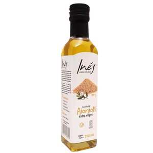 ACEITE DE AJONJOLI EXTRA VIRGEN INES BOTELLA 250  ML.