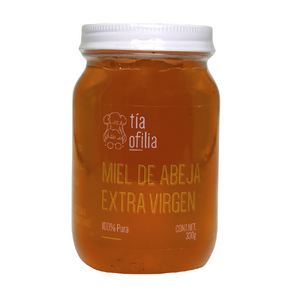MIEL DE ABEJA EXTRA VIRGEN TIA OFILIA FRASCO 330  GR.