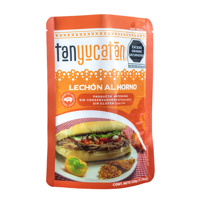 LECHON AL HORNO TANYUCATAN POUCH 220  GR.