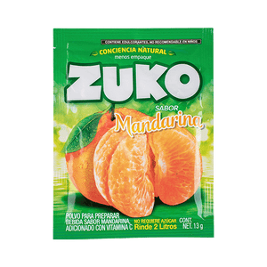 BEBIDA EN POLVO ZUKO MANDARINA 13  GR.