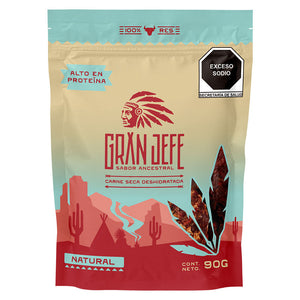 CARNE SECA NATURAL GRAN JEFE 1  GR.