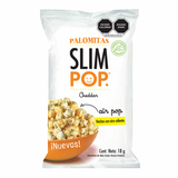 PALOMITAS DE MAÍZ SLIM POP CHEDDAR  BOLSA 18  GR.