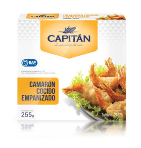 CAMARON EMPANIZADO PANKO 255GR 255  GR.