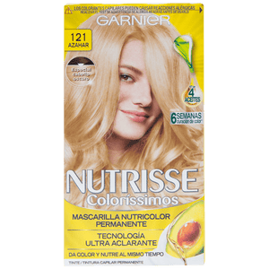 TINTE  NUTRISSE COLORISSIMOS 121 RUBIO EXTRA CLARO CENIZO 1  PZA.
