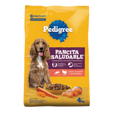 ALIMENTO PARA PERRO ADULTO PANCITA SALUDABLE PAVO SALMÓN Y ZANAHORIA PEDIGREE BOLSA 4  KG.