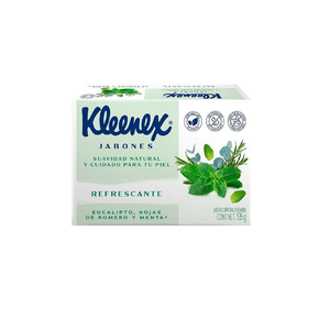 JABON CORPORAL KLEENEX EUCALIPTO 135  GR.