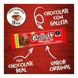 CHOCOLATE CARLOS V CHOCOGALLETA 15 GRS 15  GR.