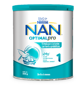 FORMULA INFANTIL EN POLVO NAN OPTIPRO  ETAPA 1 LATA 320  GR.