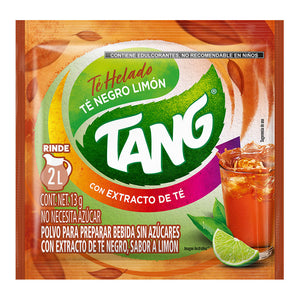 BEBIDA EN POLVO TANG TE NEGRO LIMON 13  GR.