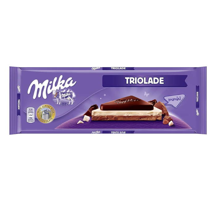 CHOCOLATE MILKA TRIOLADE 280  GR.