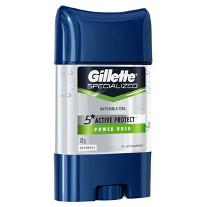 DESODORANTEEN  GEL GILLETTE AP POWER RUSH MEN 82  GR.