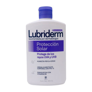 CREMA CORPORAL LUBRIDERM PROTECCION SOLAR UVA 400 MLS 400  ML.