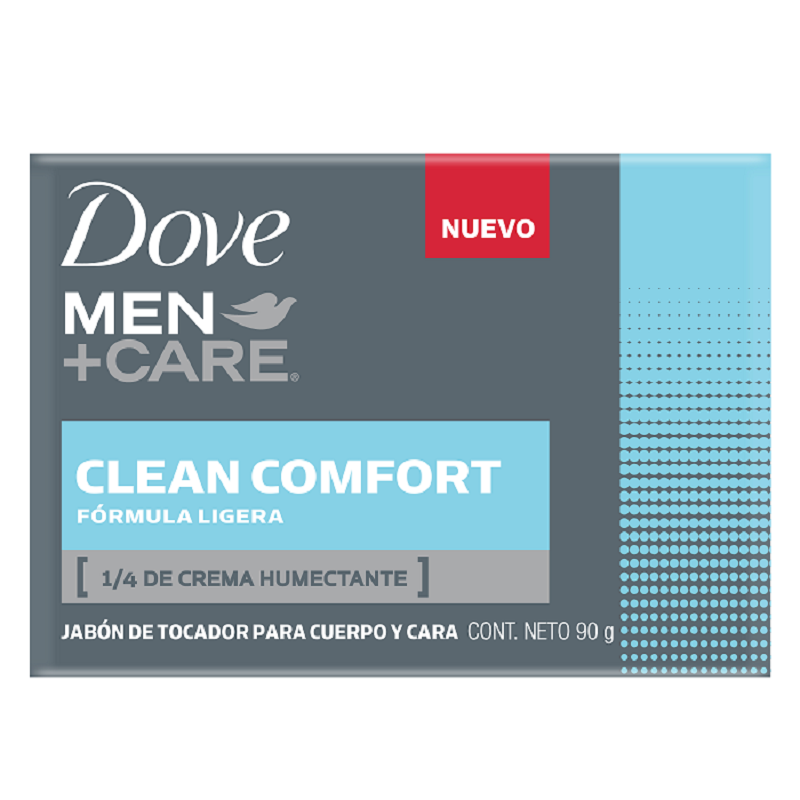 JABON DE TOCADOR DOVE MEN+ CARE CLEAN COMFORT 90  GR.