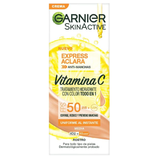 TRATAMIENTO FACIAL HIDRATANTE GARNIER EXPRESS ACLARA TONO MEDIO 40  GR.