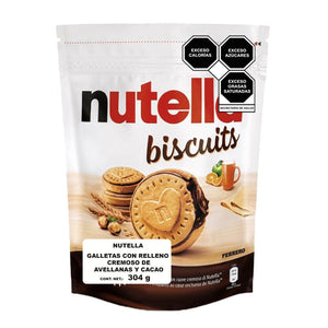 GALLETAS NUTELLA BISCUITS DOY PACK 304  GR.