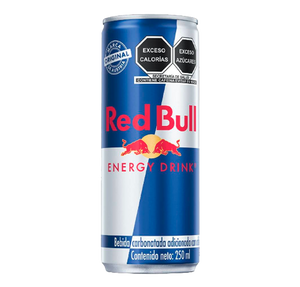 BEBIDA ENERGETIZANTE RED BULL LATA 250  ML.