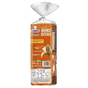 PAN INTEGRAL GRANDE BIMBO 620  GR.