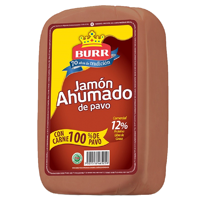 JAMON DE PAVO AHUMADO BURR