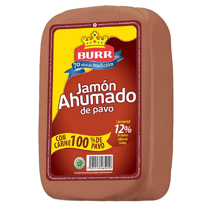 JAMON DE PAVO AHUMADO BURR