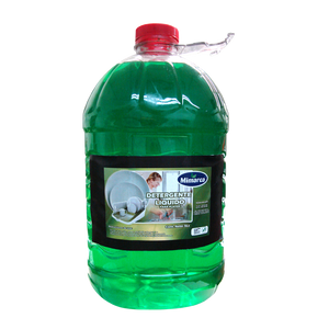 DETERGENTE LIQUIDO PARA TRASTES MIMARCA 5  LT.