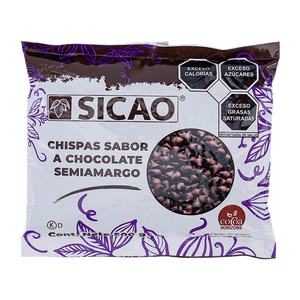 CHISPAS CHOCOLATE SEMIAMARGO SICAO 500  GR.