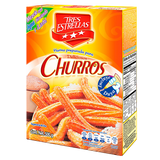 HARINA PREPARADA PARA CHURROS TRES ESTRELLAS CAJA 500  GR.