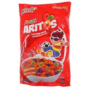 CEREAL ARITOS SUN CEREAL PAQ. 250  GR.