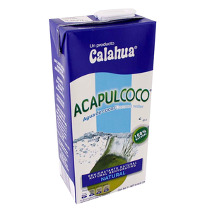 AGUA DE COCO ACAPULCOCO CALAHUA TETRABRICK 1  LT.