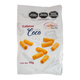 GALLETAS SABOR COCO DEL HORNO MACMA PAQUETE 70  GR.