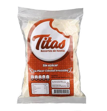 RECORTES DE HOSTIAS TITAS BOLSA 60  GR.
