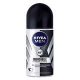 DESODORANTE  ROLL ON NIVEA INVISIBLE FOR MEN 48 HRS 50  ML.