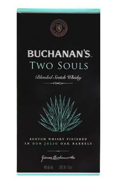 WHISKY ESCOCES BUCHANANS TWO SOULS 750  ML.
