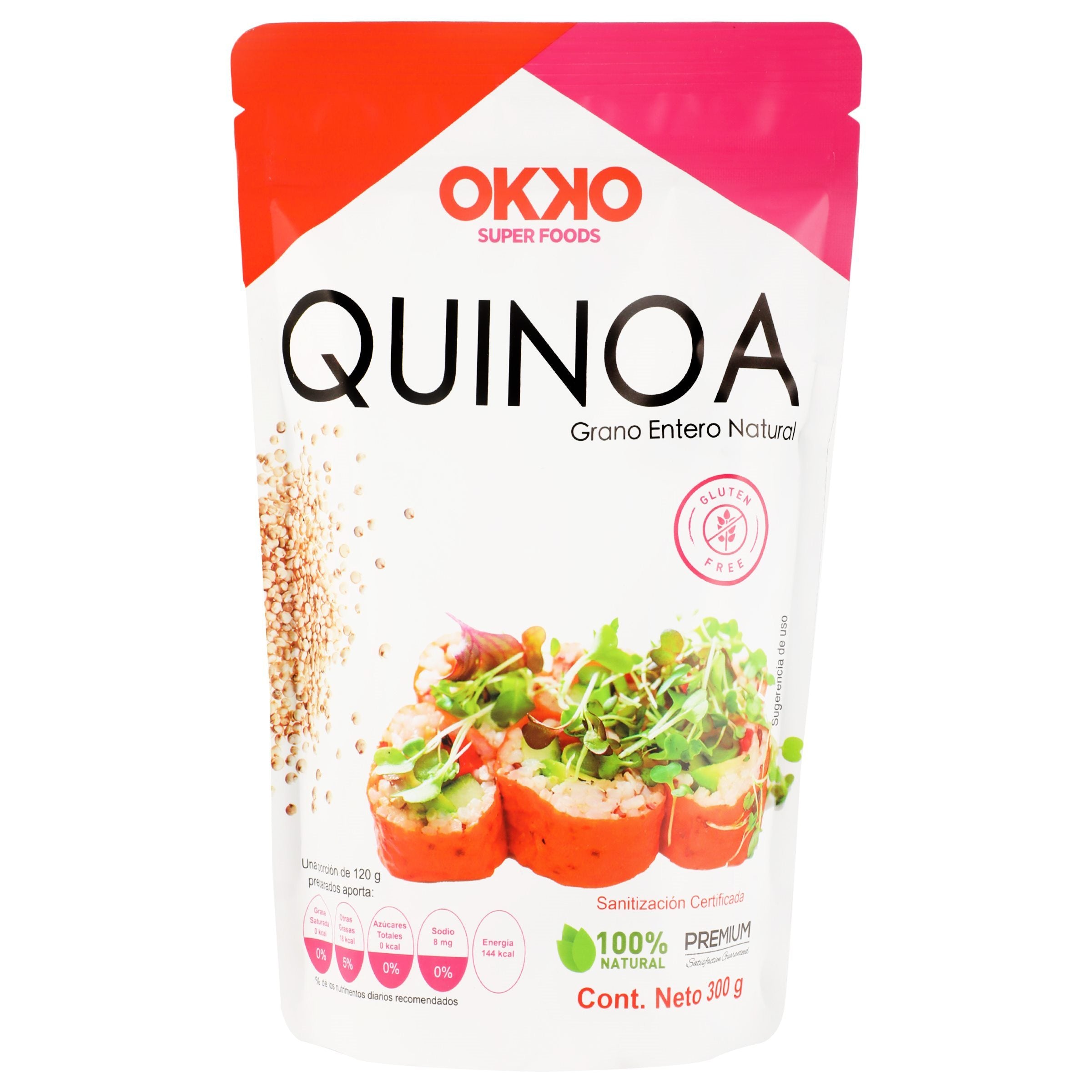 QUINOA OKKO BOLSA 300  GR.