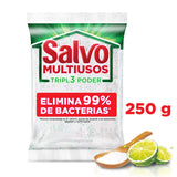 DETERGENTE EN POLVO SALVO MULTIUSOS 250  GR.