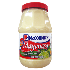 MAYONESA C/LIMONES McCORMICK BOTE 2.800  KG.