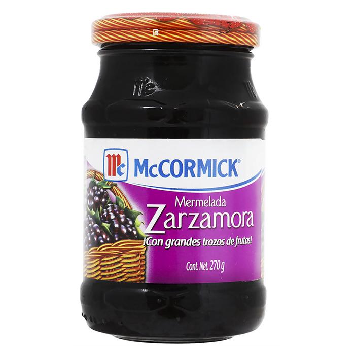 MERMELADA ZARZAMORA MCCORMICK FRASCO 270  GR.