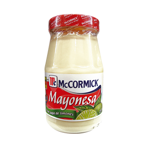 MAYONESA CON JUGO DE LIMONES #16 McCORMICK FRASCO 390  GR.