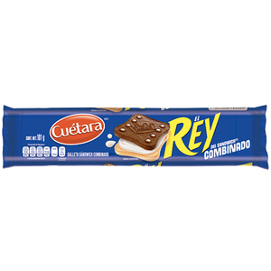 GALLETA REY SABOR COMBINADO CUÉTARA PAQUETE 101  GR.
