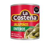 CHILE JALAPENO ENTERO LA COSTENA LATA 2.800  KG.