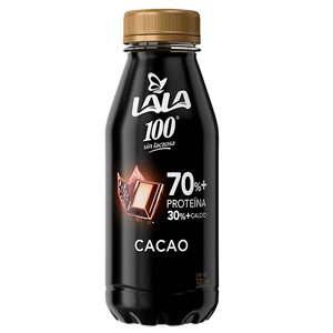 LECHE 100 SIN LACTOSA CACAO  LALA 330  ML.