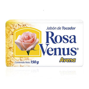 JABON DE TOCADOR ROSA VENUS AVENA 150  GR.