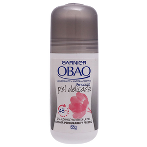 DESODORANTE ROLL ON OBAO PIEL DELICADA MUJER 65  GR.